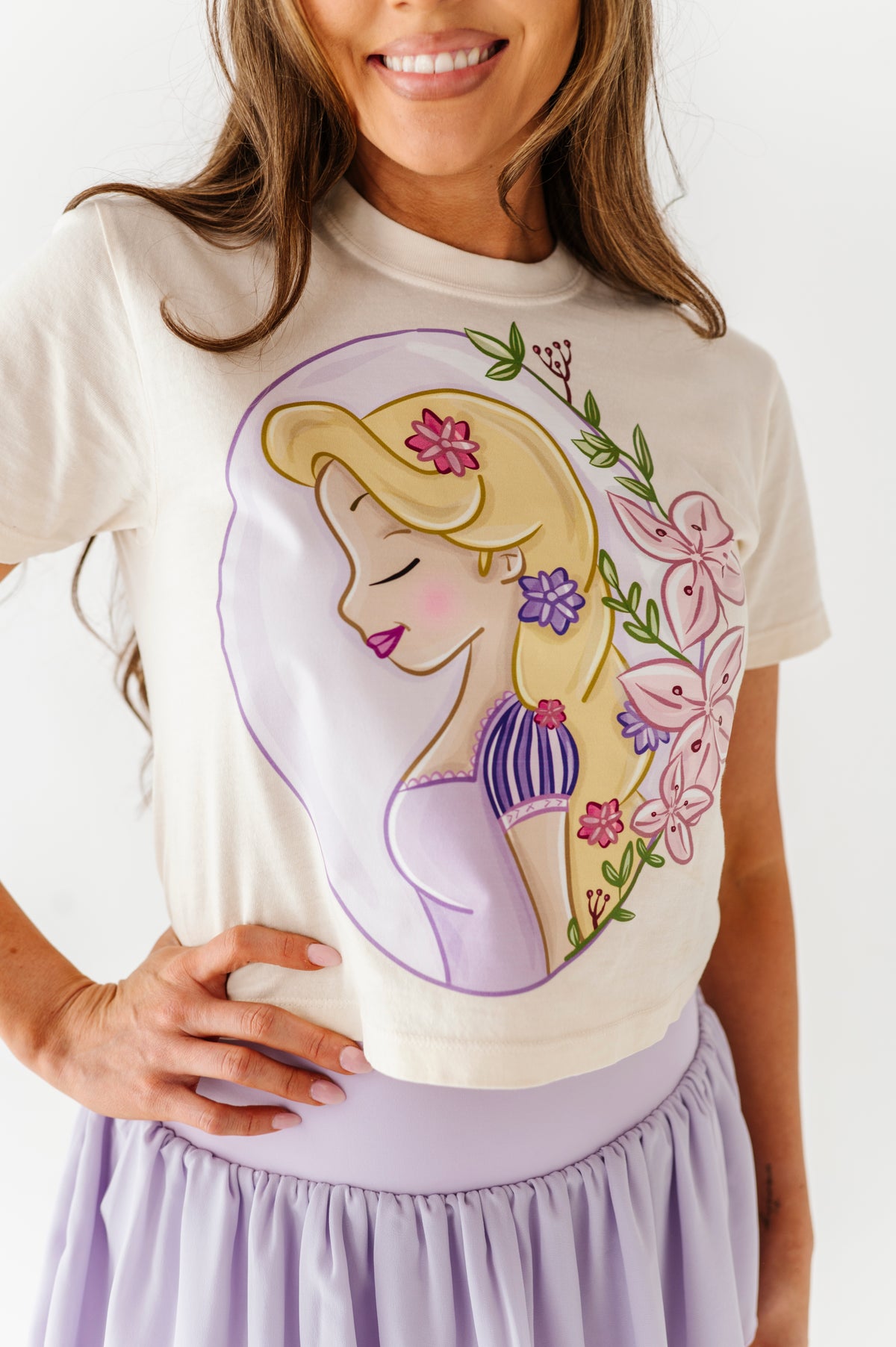 Rapunzel | ADULT tees (*CROP + FULL LENGTH HERE)