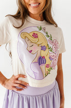 Load image into Gallery viewer, Rapunzel | ADULT tees (*CROP + FULL LENGTH HERE)