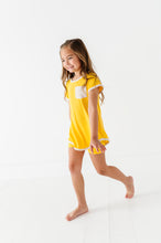 Load image into Gallery viewer, Lemon Drop | Mini Dress + Biker Shorts RIB Set