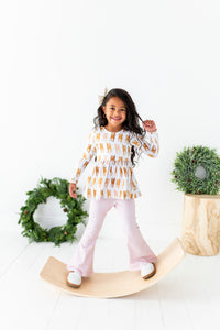 Girly Reindeer | Scoop Back Peplum