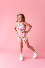 Load image into Gallery viewer, Petal Pop | Active Tank Romper