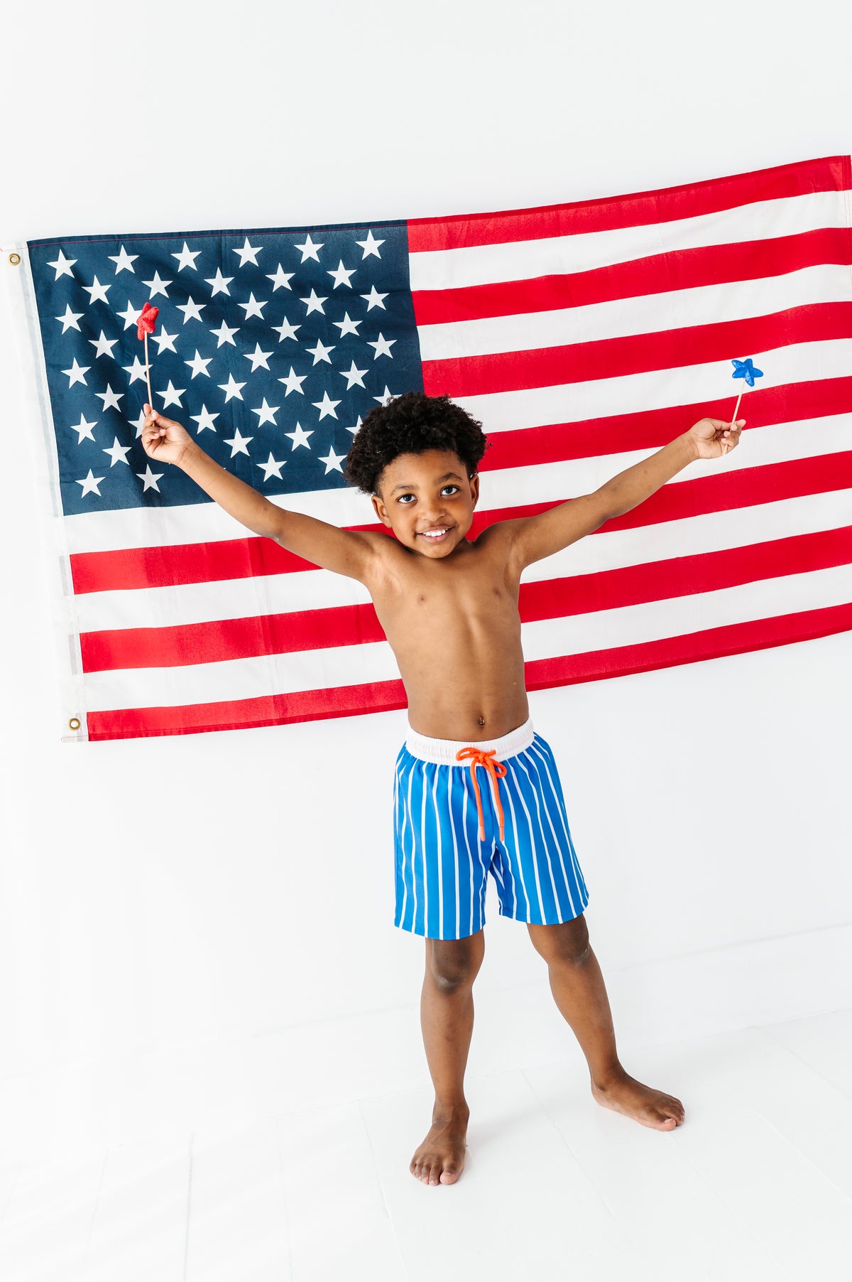 All Star Stripe | BOYS Swim Shorts
