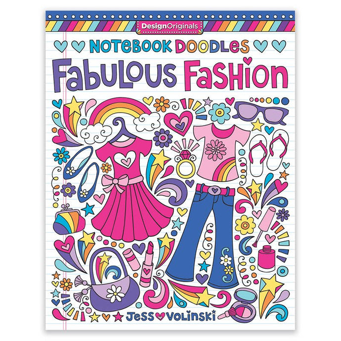 Notebook Doodles Activity Book: Fabulous Fashion