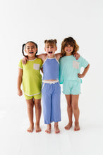 Load image into Gallery viewer, Lime Wedge | Mini Dress + Biker Shorts RIB Set