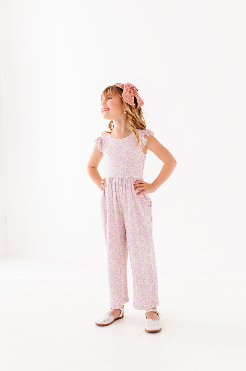 Iris FORAL | Cropped Pant Romper