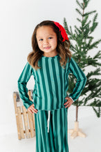 Load image into Gallery viewer, Evergreen Stripes | GIRLS 2-Piece SET