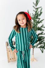 Load image into Gallery viewer, Evergreen Stripes | GIRLS 2-Piece SET