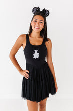 Load image into Gallery viewer, Minnie Ghost BLACK | (ADULT) Mesh DRESS