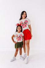 Load image into Gallery viewer, Red Peppermint Mouse | ADULT Cream *BOTH CROP + FULL LENGTH HERE!*