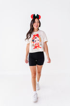 Load image into Gallery viewer, Mickey Bow Frame | ADULT Cream *BOTH CROP + FULL LENGTH HERE!*
