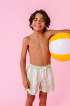 Load image into Gallery viewer, Malibu Mint | BOYS SWIM SHORTS
