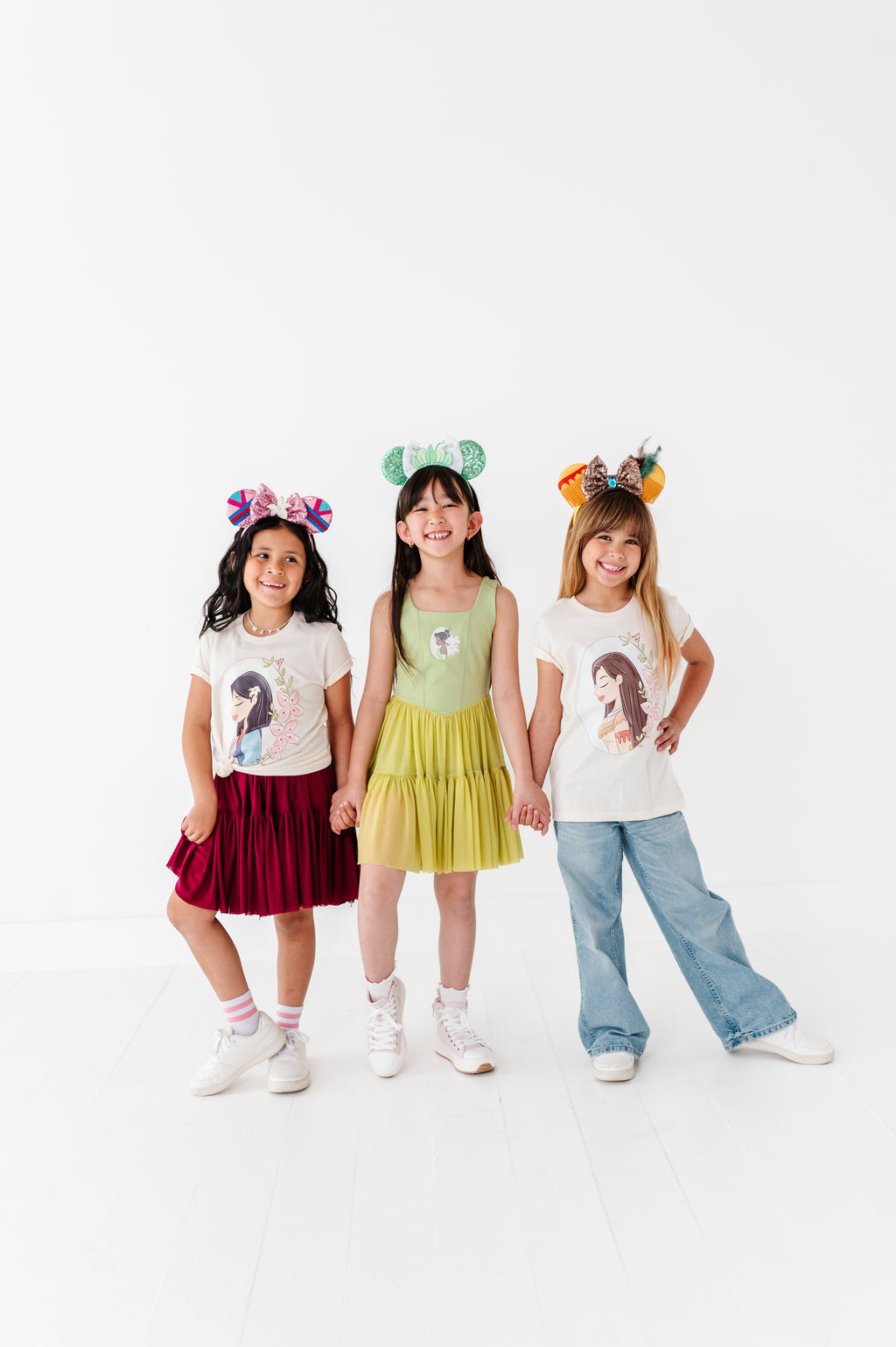 Tiana (KIDS) | Pistachio Mesh DRESS