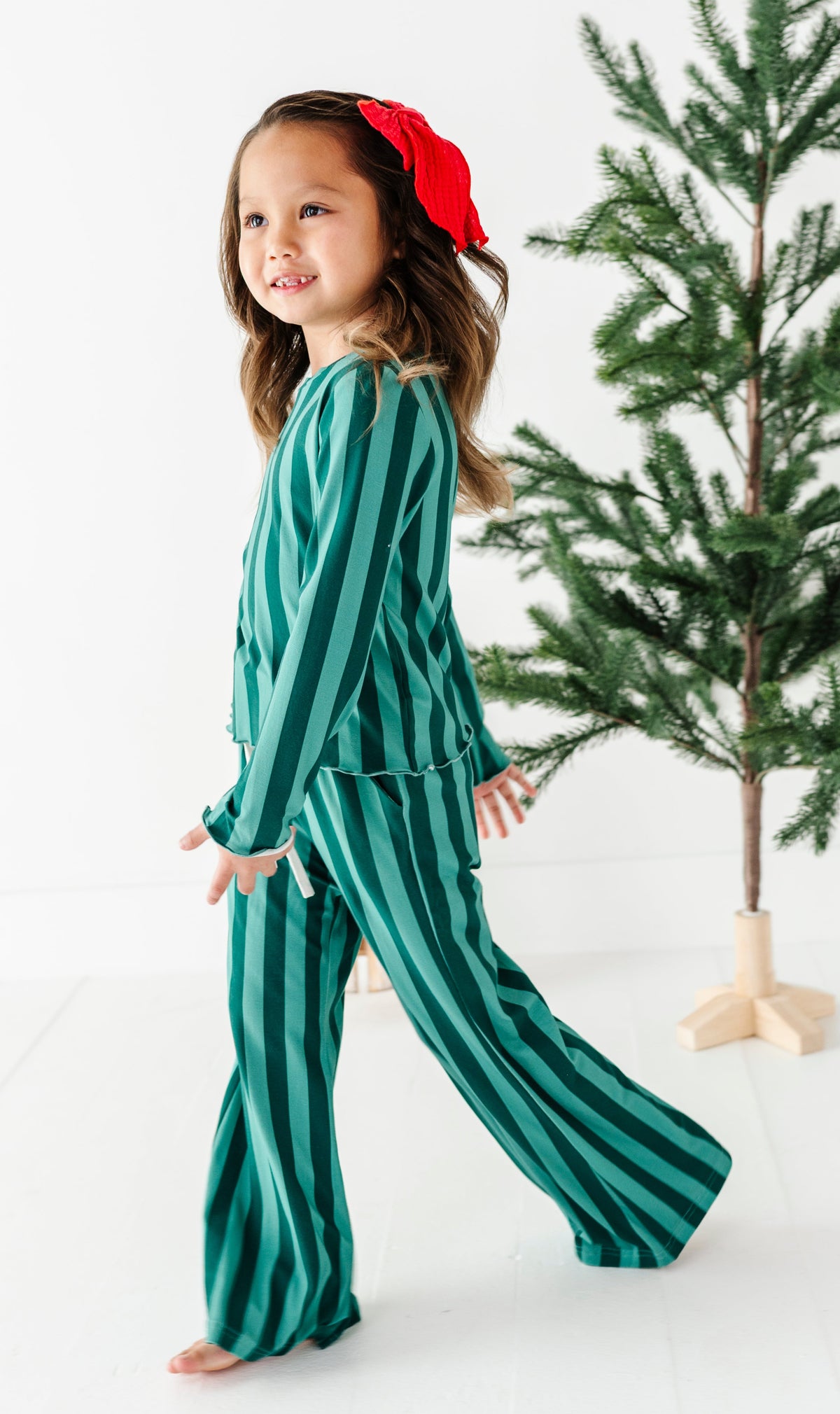 Evergreen Stripes | GIRLS 2-Piece SET