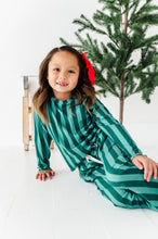 Load image into Gallery viewer, Evergreen Stripes | GIRLS 2-Piece SET