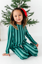 Load image into Gallery viewer, Evergreen Stripes | GIRLS 2-Piece SET