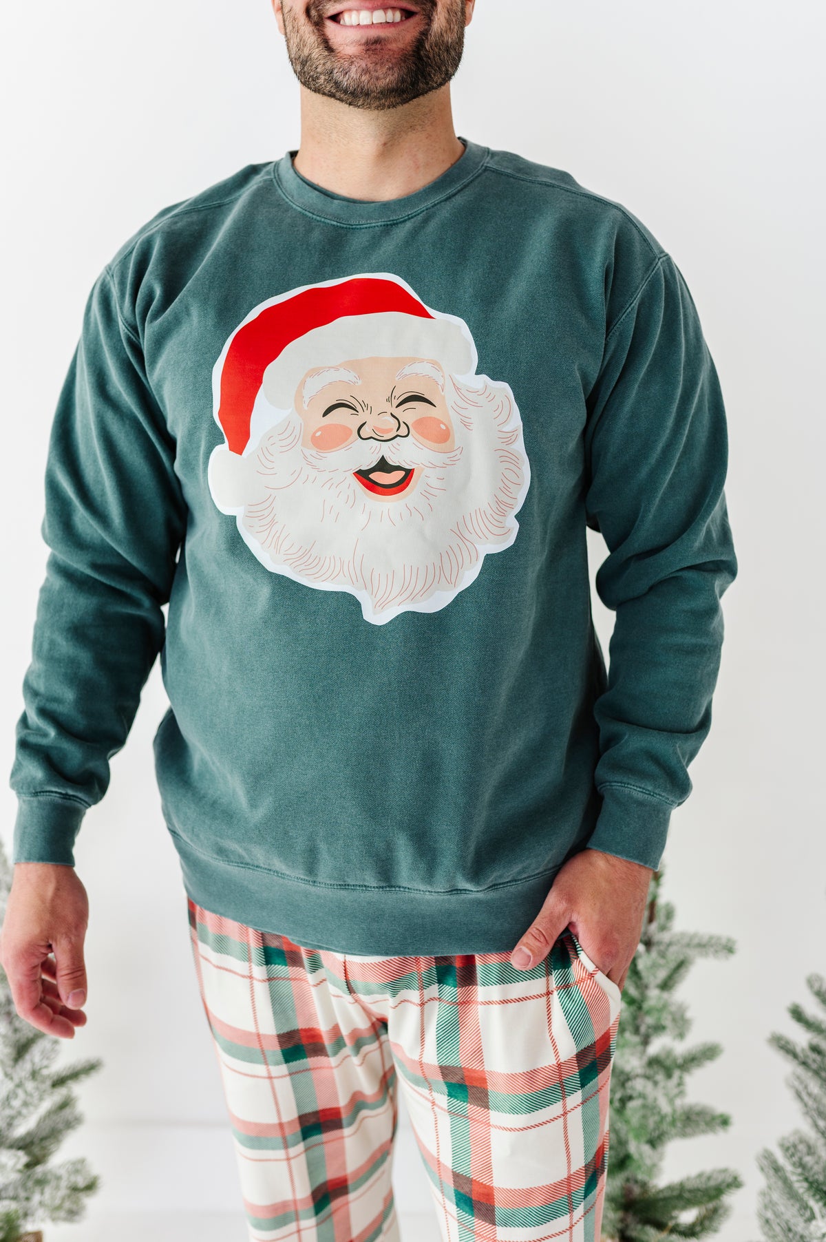 Spruce Santa | ADULT SWEATSHIRT