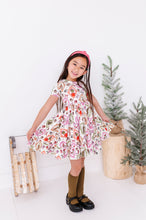 Load image into Gallery viewer, Framed Grinch | Collard Twirl Dress