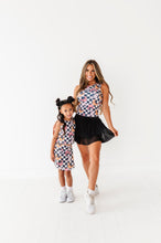 Load image into Gallery viewer, Checkered Minnie Pumpkins | KIDS Activewear SET