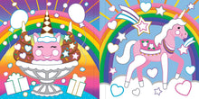 Load image into Gallery viewer, Color-By-Foil Book: Unicorns (10 scenes)