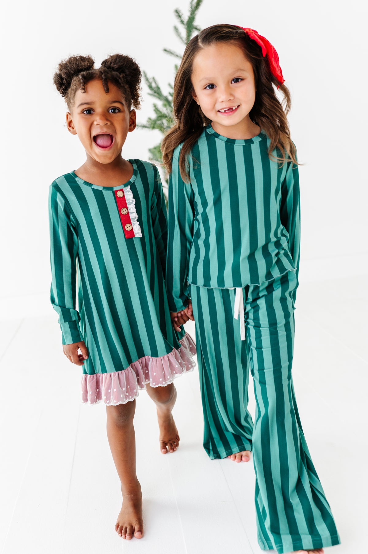 Evergreen Stripes | GIRLS 2-Piece SET