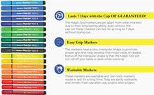 Load image into Gallery viewer, Magic Stix (NO DRY OUT) Markers (12 pack)