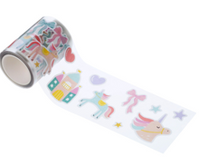 Load image into Gallery viewer, Unicorn Washi Stickers (over 200!)