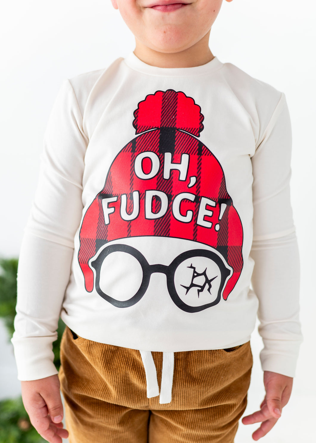 Oh Fudge! | White Long Sleeve