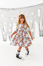 Load image into Gallery viewer, Candy Ghost | TWIRL DRESS