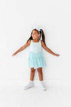 Elsa (KIDS) | Icy Blue Mesh DRESS
