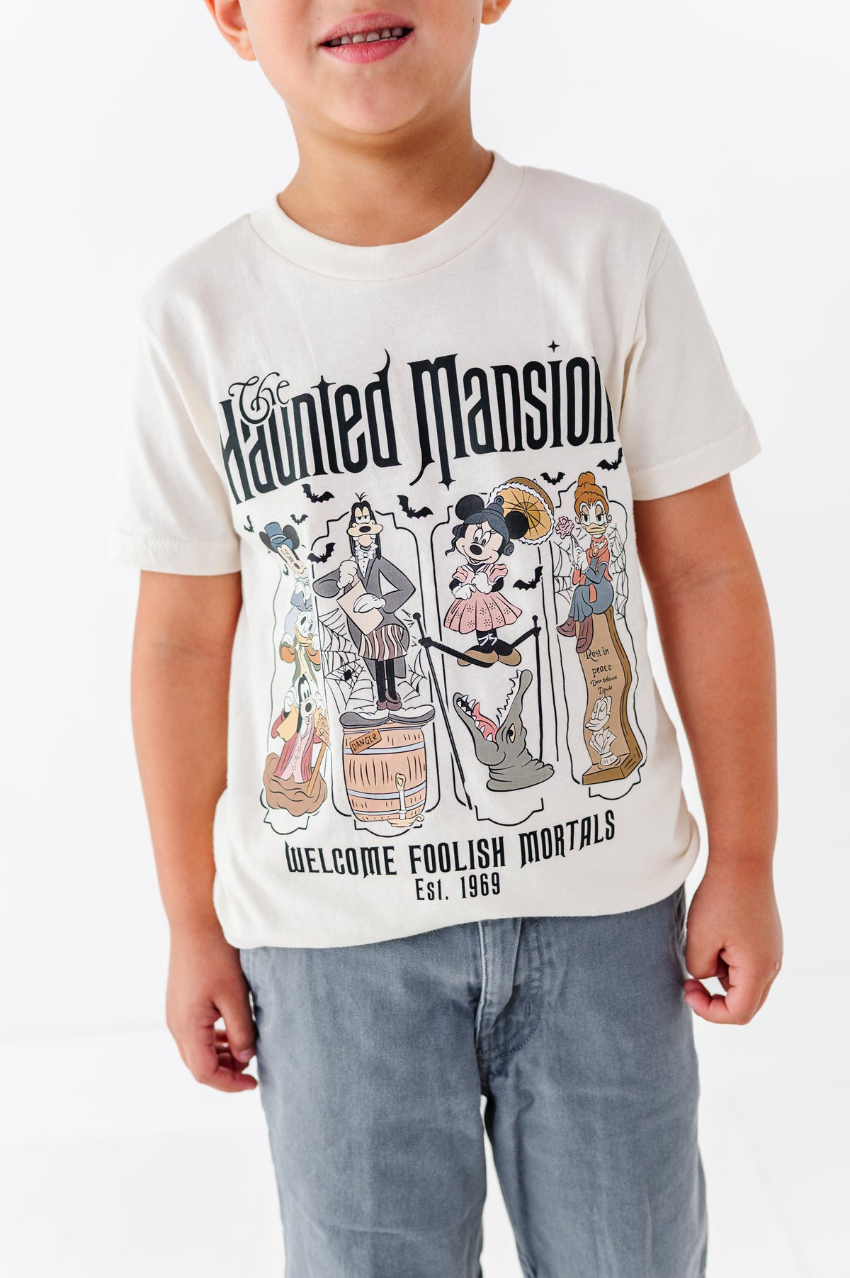 Haunted Mansion (CREAM) | KIDS TEE