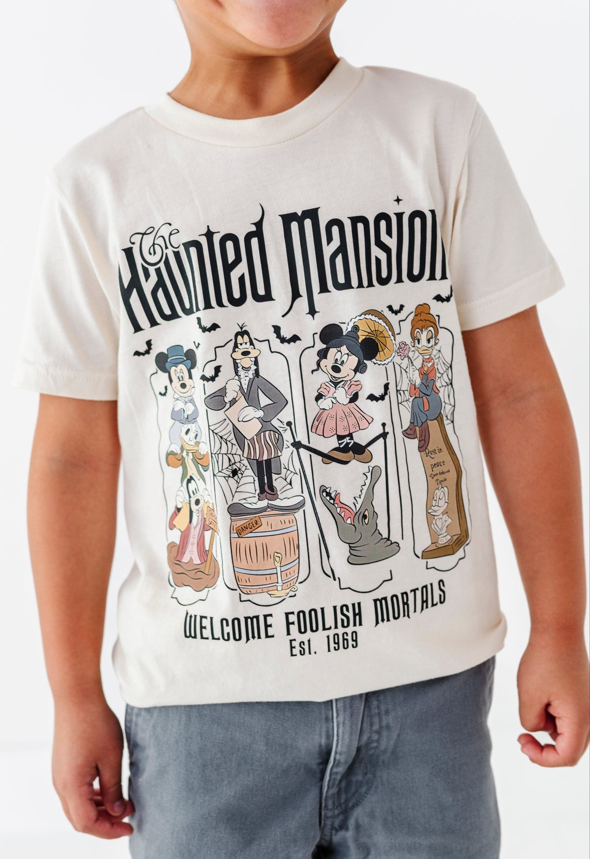 Haunted Mansion (CREAM) | KIDS TEE