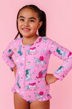 Load image into Gallery viewer, Enchanted Seas | RASHGUARD ONE-PIECE