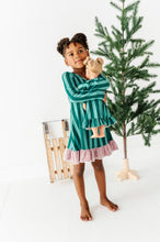 Load image into Gallery viewer, Evergreen Stripes | DRESS (with shorts!)