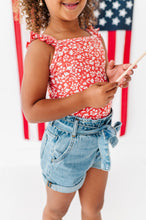Load image into Gallery viewer, Denim Bow Shorts