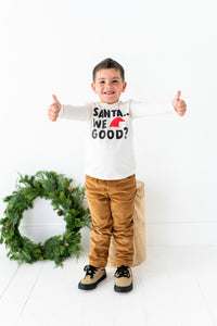 Santa, we good? | White Long Sleeve