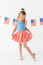 Load image into Gallery viewer, RED Spangled Stripes | SKORT