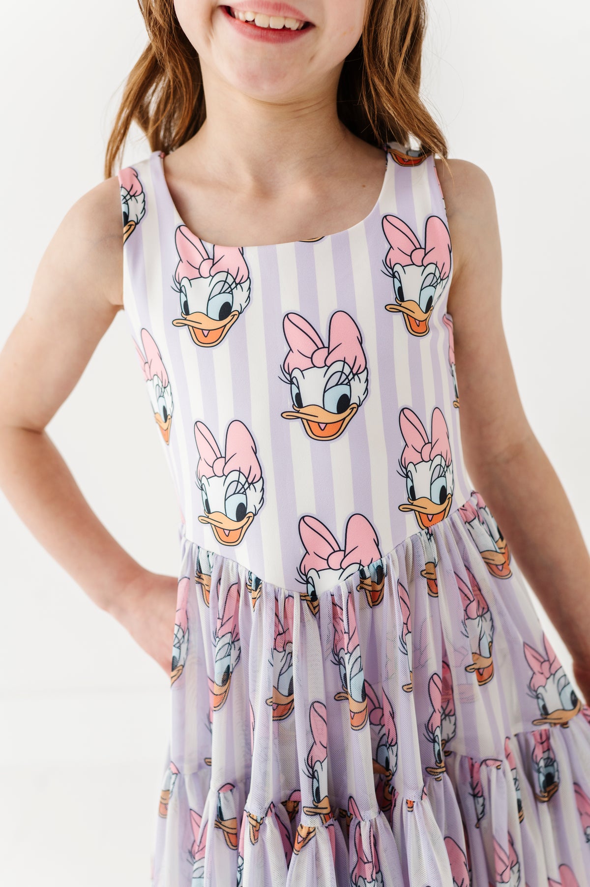 DAISY Stripe (KIDS) | Mesh DRESS