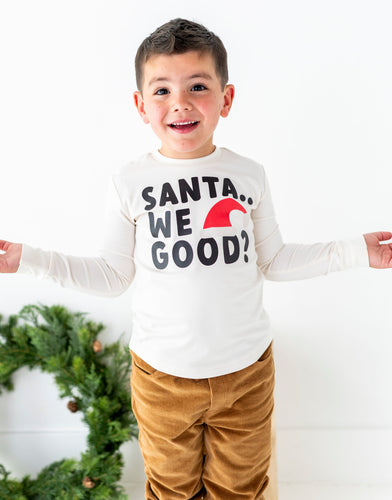 Santa, we good? | White Long Sleeve