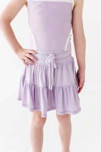 Very Violet | 2-tiered Skort