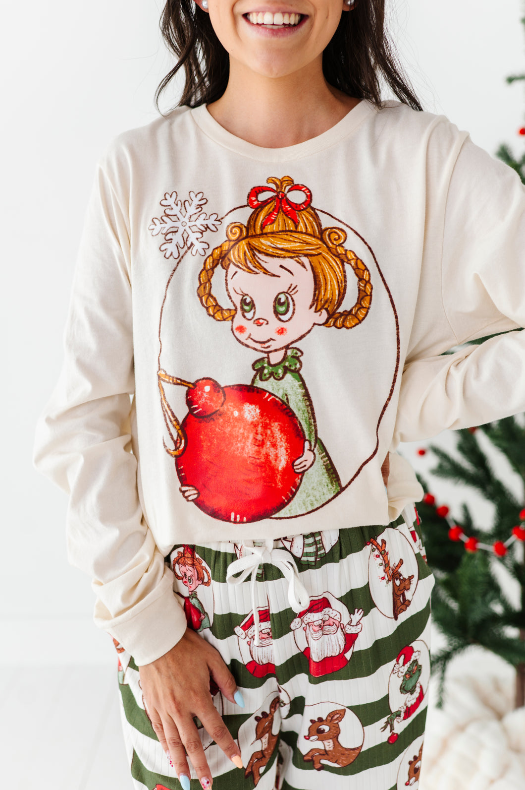 CINDY LOU WHO | Adult Shirt (Long Sleeve tee or Sweatshirt)