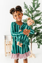 Load image into Gallery viewer, Evergreen Stripes | DRESS (with shorts!)