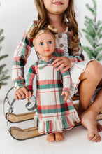 Load image into Gallery viewer, Holiday Plaid | 18" DOLL DRESS