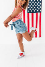 Load image into Gallery viewer, Denim Bow Shorts