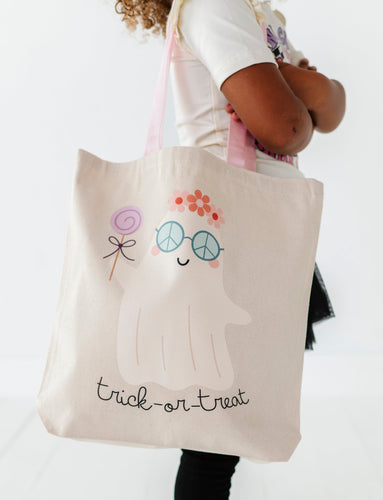 HIPPIE GHOST | Trick-or-Treat Bag