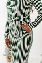 Load image into Gallery viewer, Green Stripes | Women’s PJ PANTS