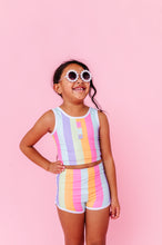 Load image into Gallery viewer, Sherbert Stripes | BOY SHORTS 2-PIECE
