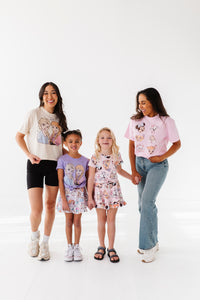 ICE SISTERS | LILAC KIDS TEE (*SHIPS EARLY-FEB)