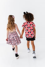 MINNIE Stripe (KIDS) | Mesh DRESS