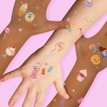 Load image into Gallery viewer, Tattoos: Candy Sugar Rush (44 tattoos)