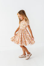 Load image into Gallery viewer, Autumn Posy | Collared Twirl Dress